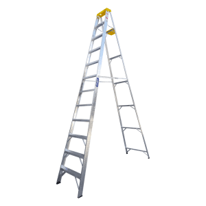 Escalera Tijera Aluminio 11 Peldaños