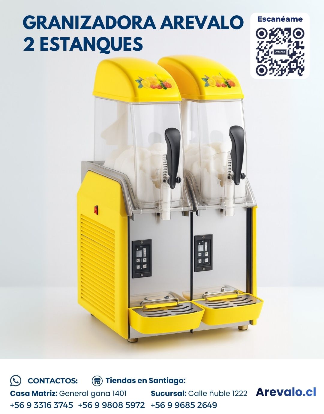 Granizadora Arevalo 2 Estanque - Imagen 6