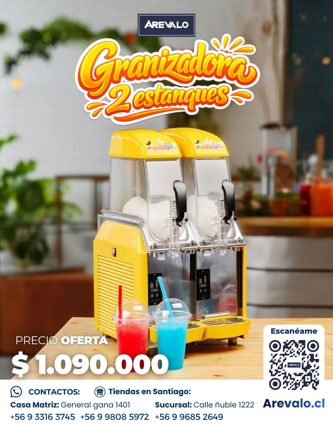 Granizadora Arevalo 2 Estanque - Imagen 7