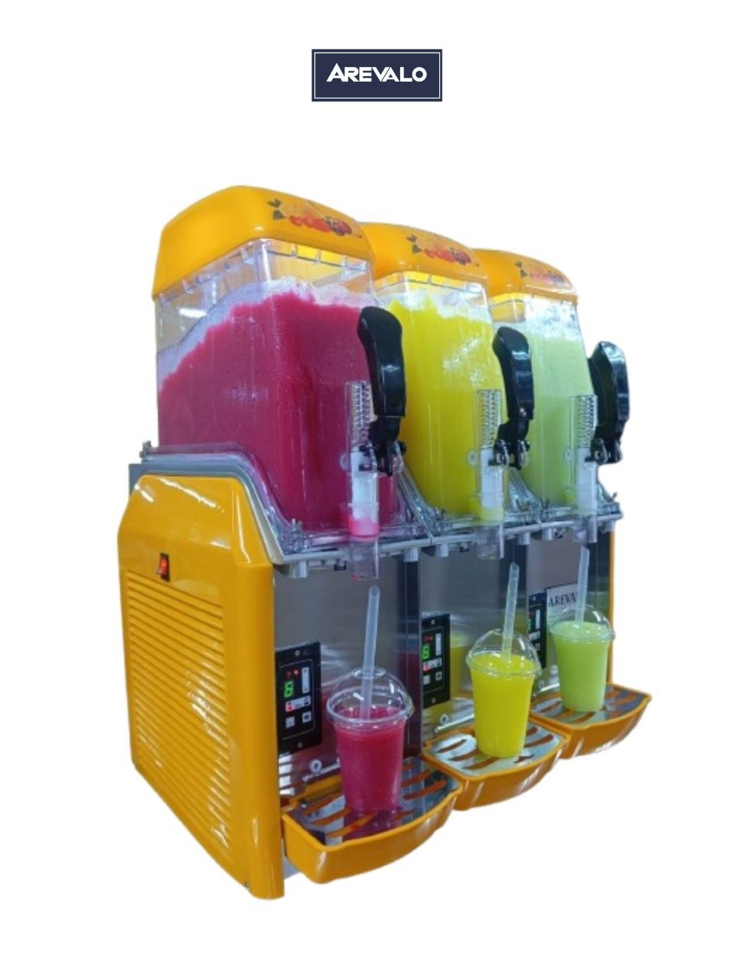 Granizadora 3 Estanques De 12 L - Imagen 2