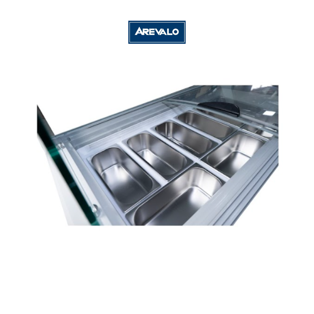 Vitrina Barquillera 9 Sabores Con Bodega Kathy-9 Ventus (Con Bachas Incluidas) - Imagen 3