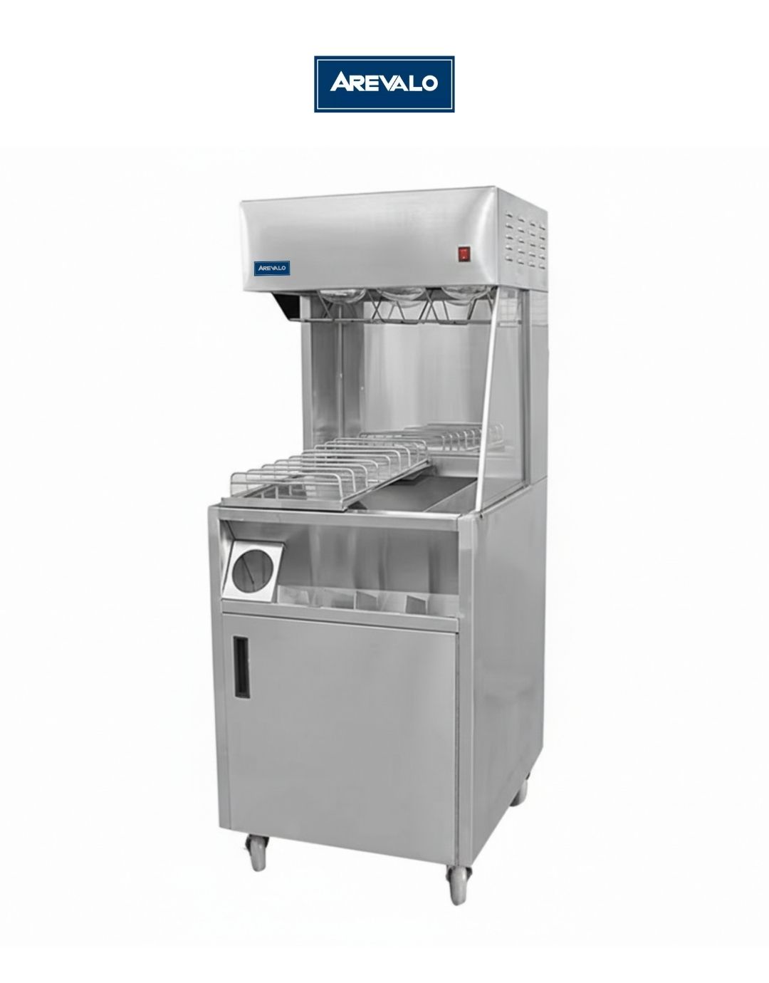 Mantenedor de Papas Fritas Pedestal Arevalo