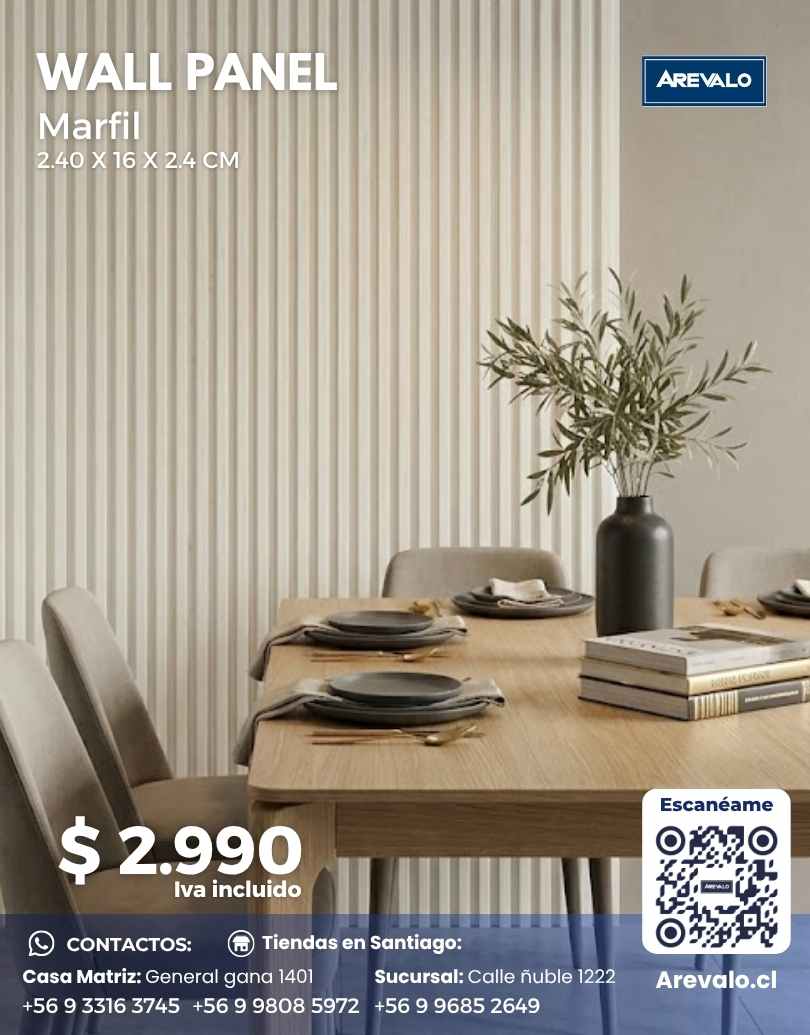 Wall Panel – Revestimiento Arevalo Color Marfil - Imagen 3
