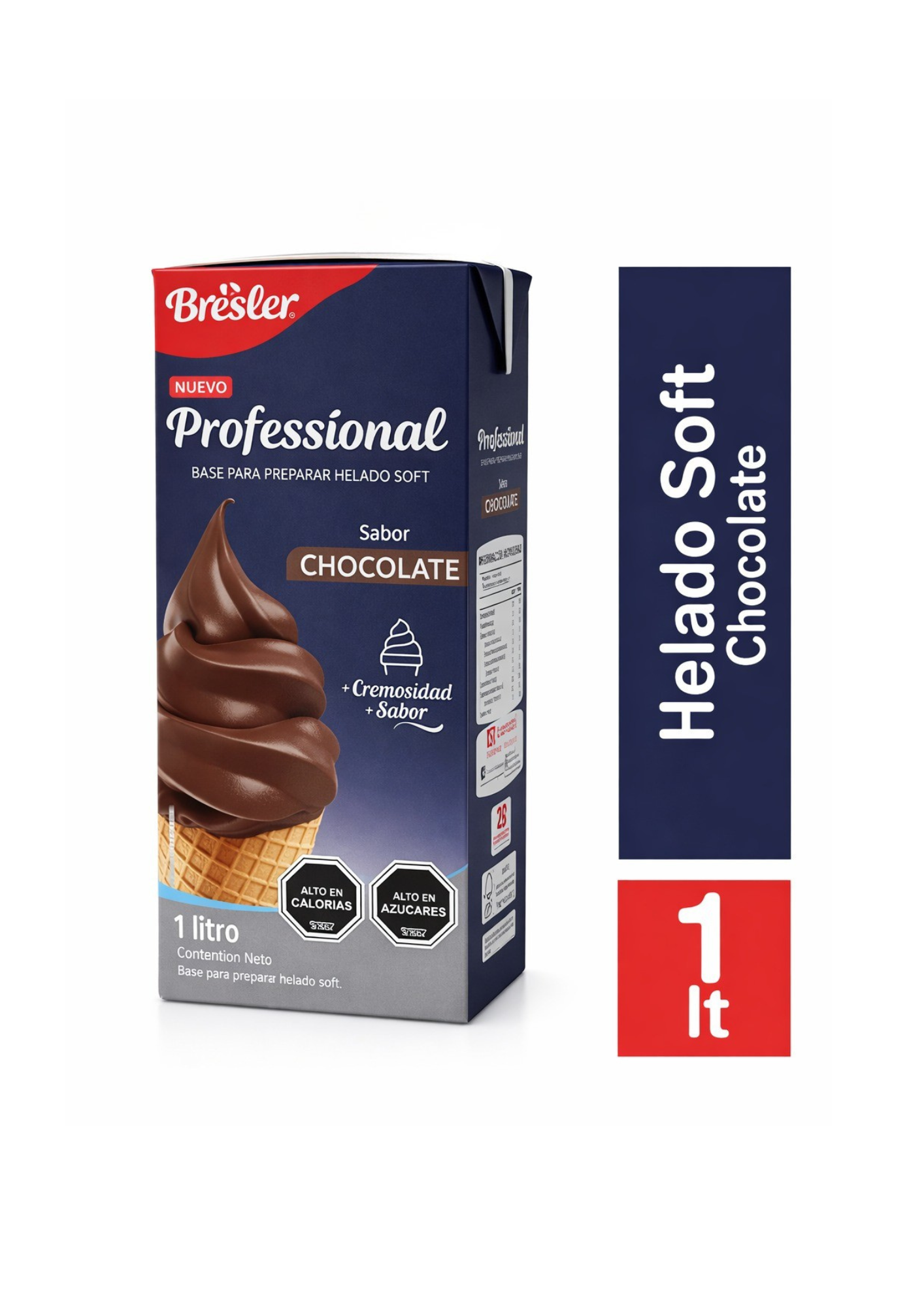 Base para helados Soft Bresler Chocolate