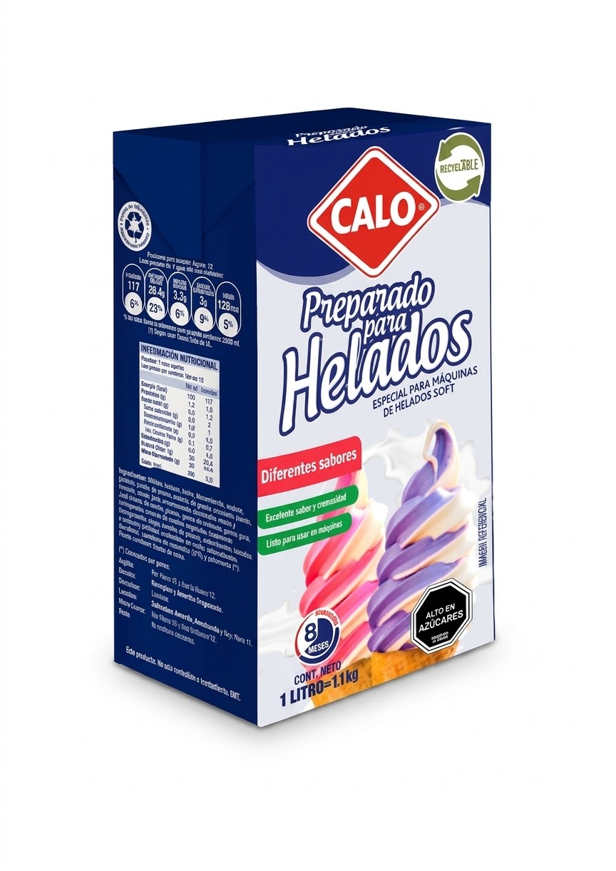 Display 12 Litros Lúcuma Preparado Para Helados